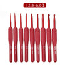 Nine-piece crochet hook set