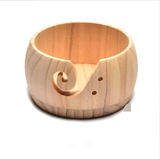Craft Lovers Wooden Yarn Bowl